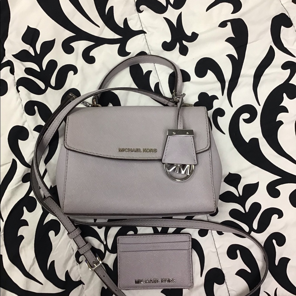 Michael Kors lilac colored purse